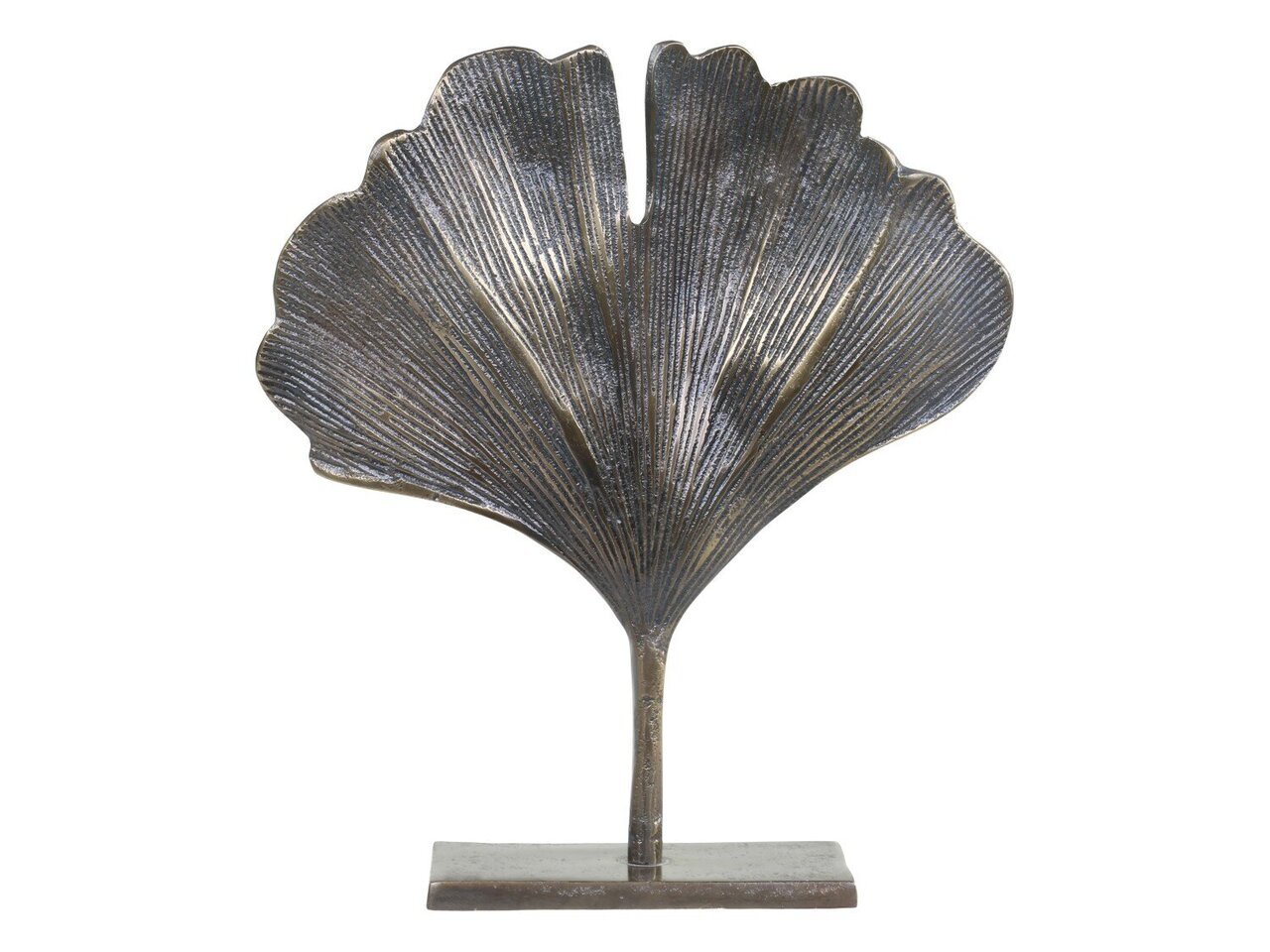 Blatt Dekor auf Fuß