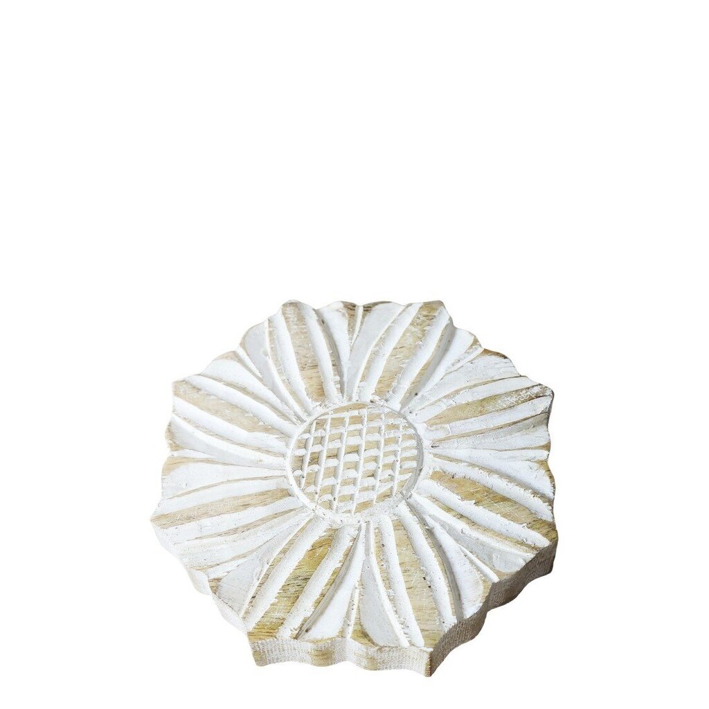 Blume für Deko aus Mangoholz