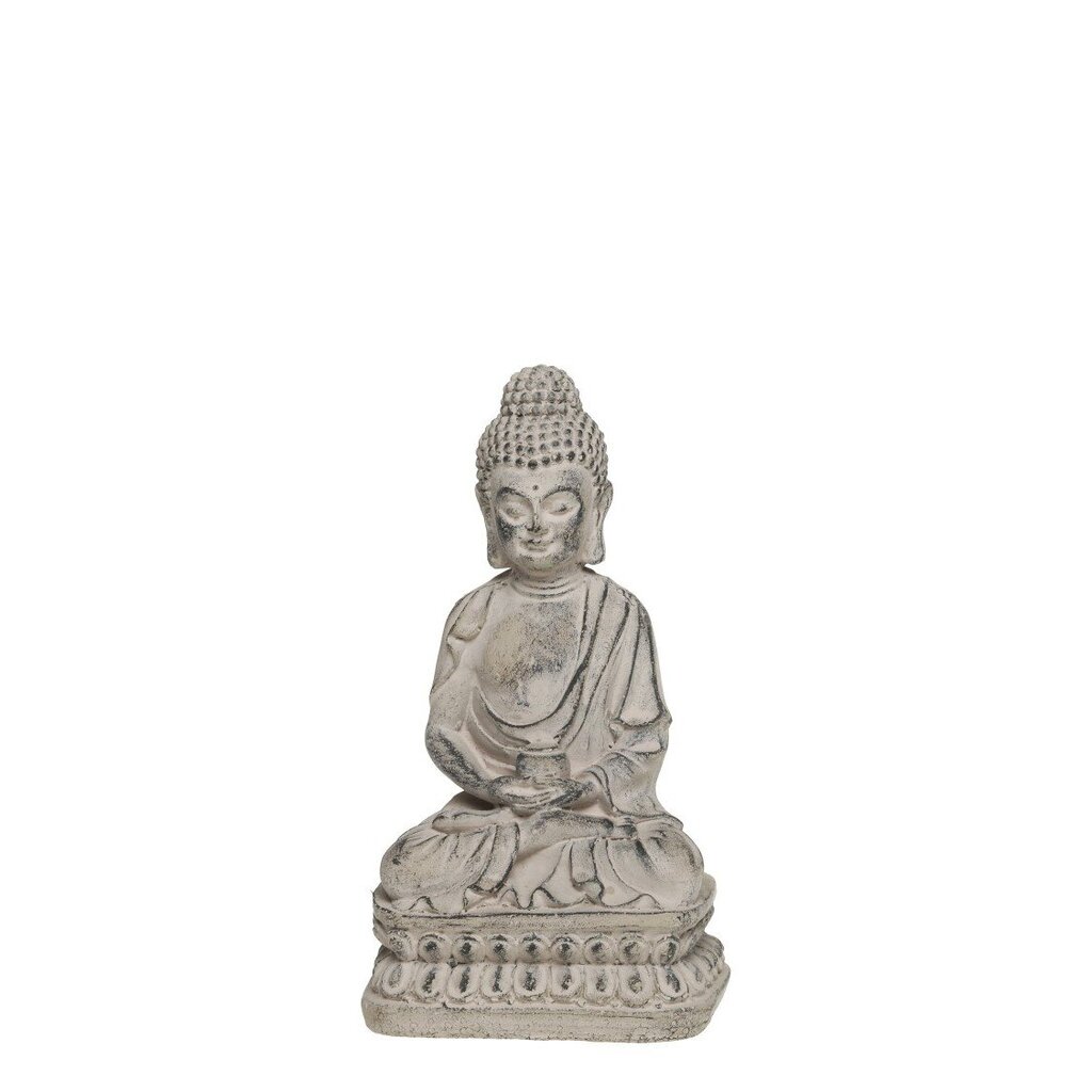 Chic Antique Buddha auf Podest Preview Image