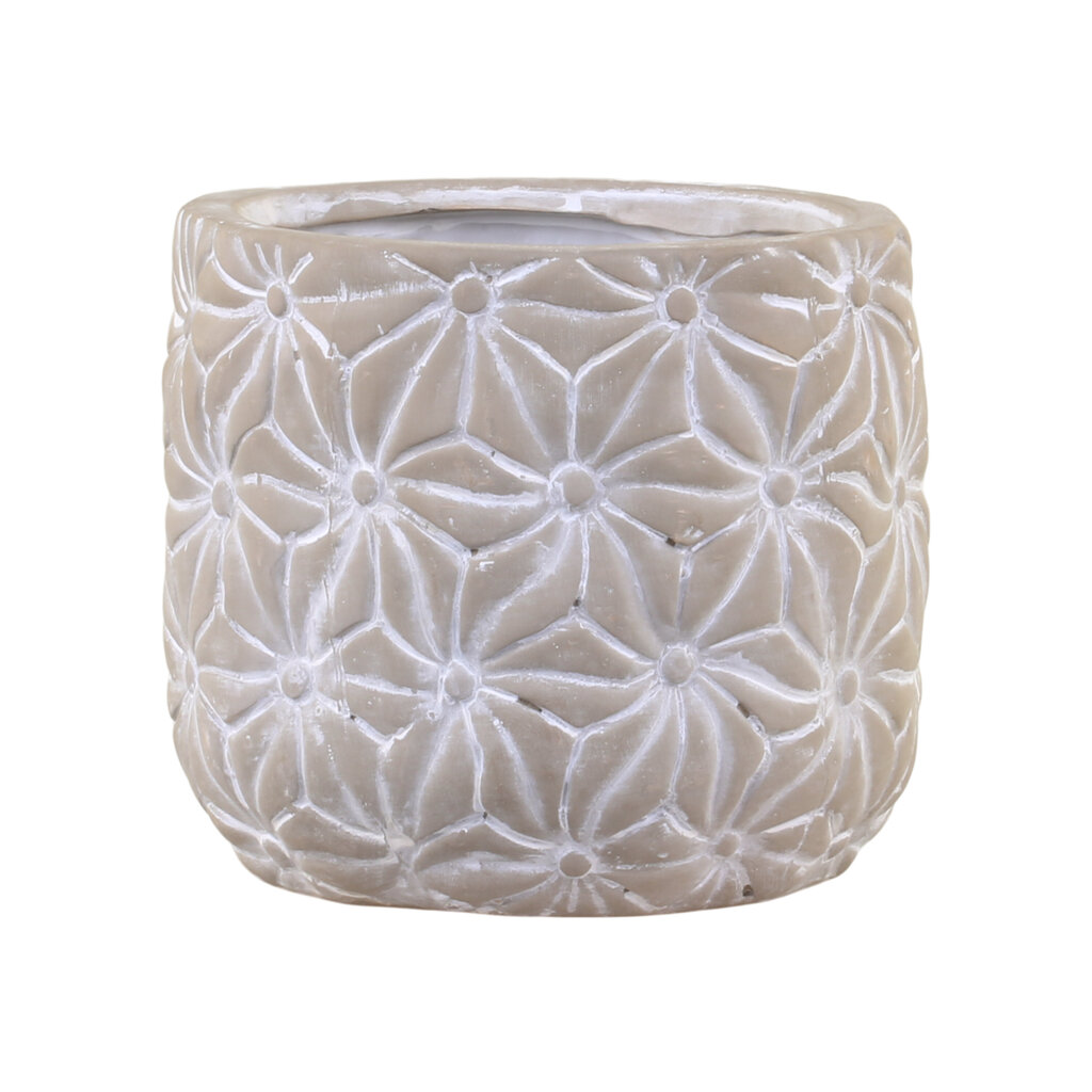 Colmar Blumentopf mit Blumenmotiv