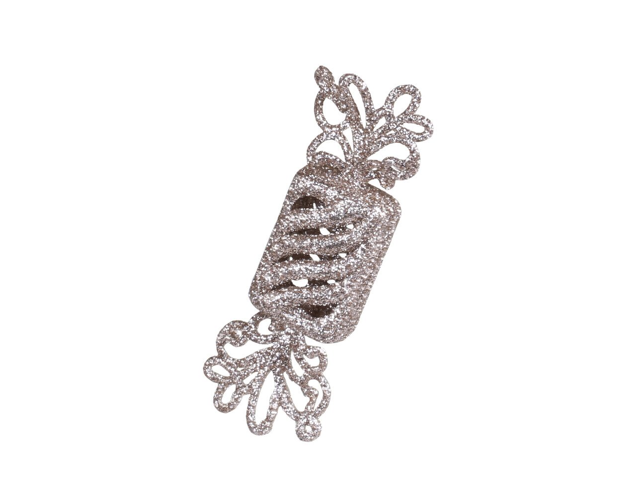 Deko Bonbon mit Glitzer