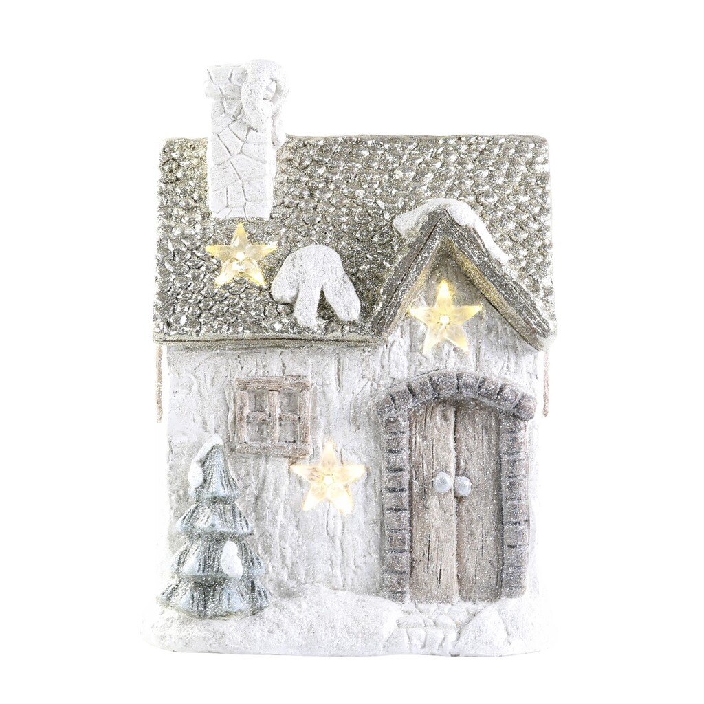 Deko Haus mit LED Stern