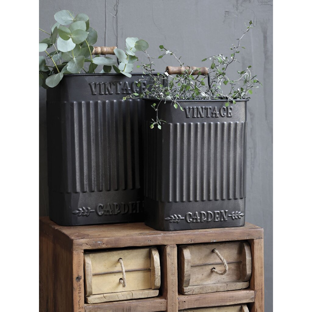 Chic Antique Eisenkorb 2er-Set Vintage Garden Preview Image