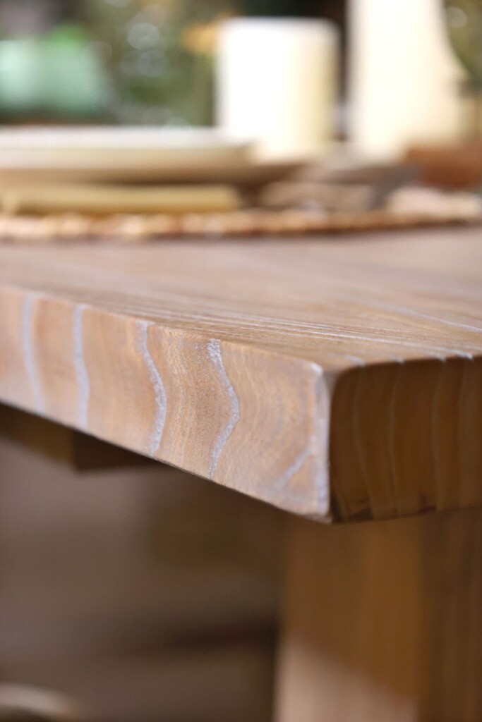 Chic Antique Esstisch aus Recyclingholz | Französischer Landhausstil Vintage