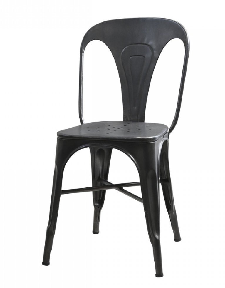 Chic Antique Factory Stuhl aus Eisen Preview Image