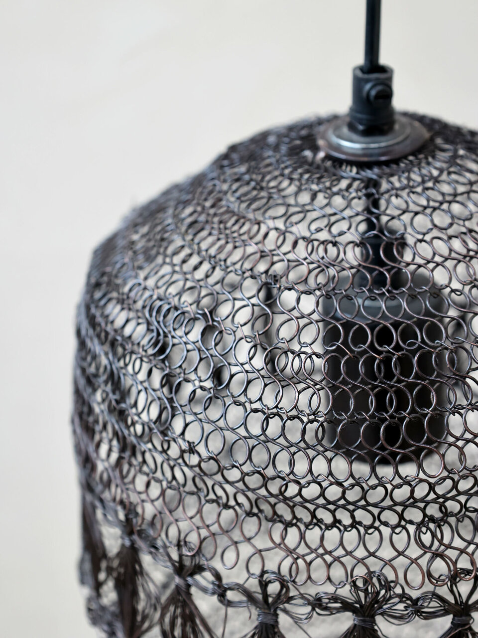 Chic Antique Fil de fer Hänge-Lampe