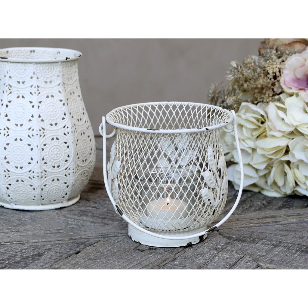 Fil De Fer Hurricane Windlicht mit Henkel