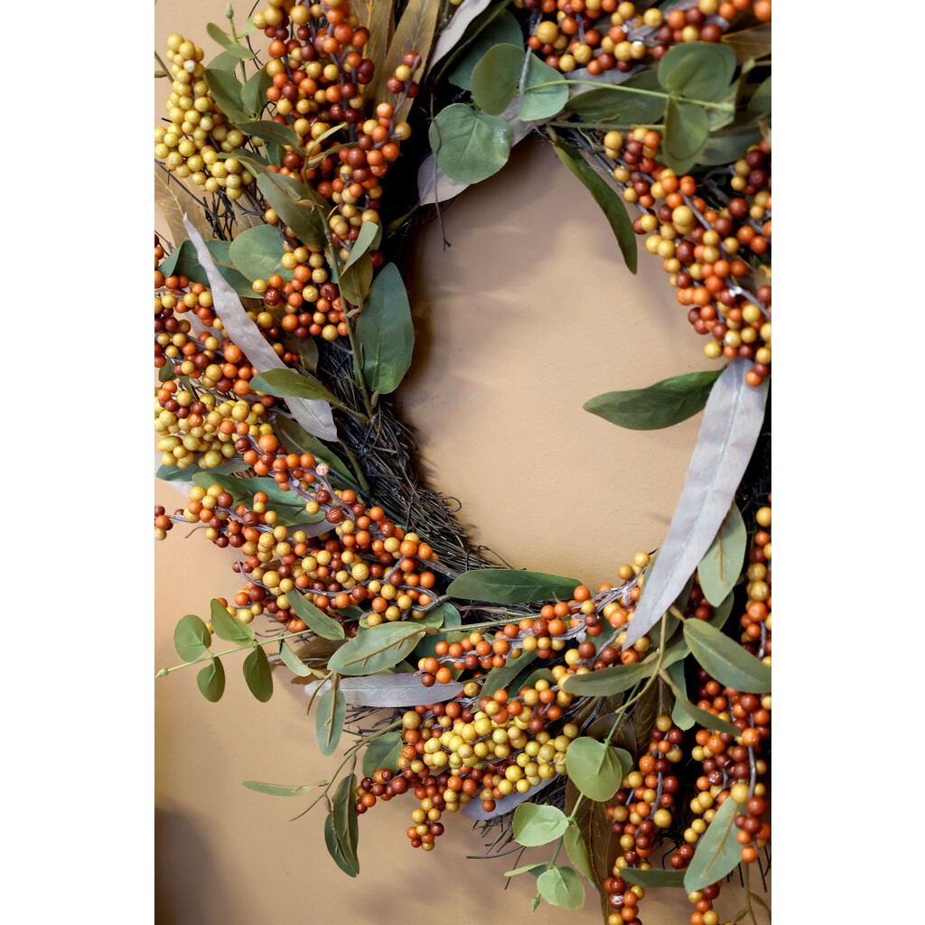 Fleur Blumenkranz Orange