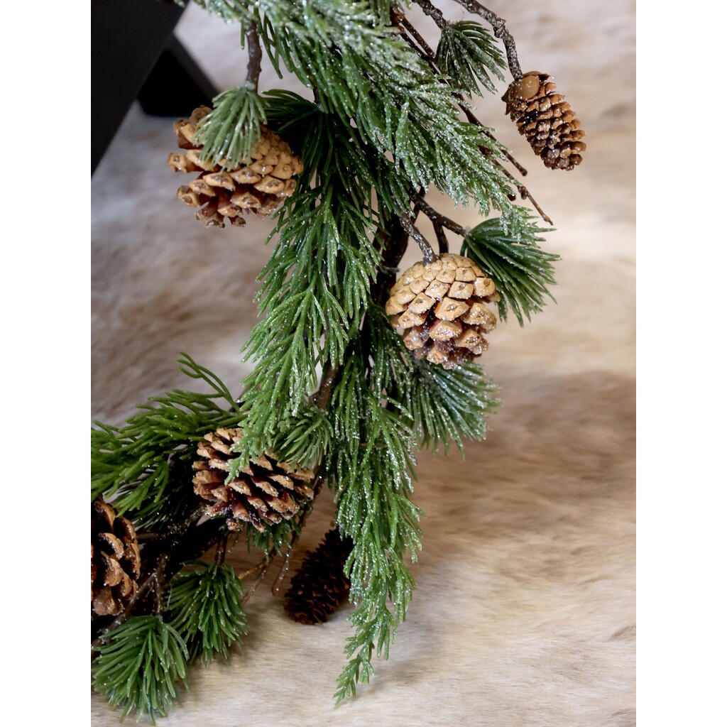 Fleur Kranz aus Zweigen mit Zapfen
