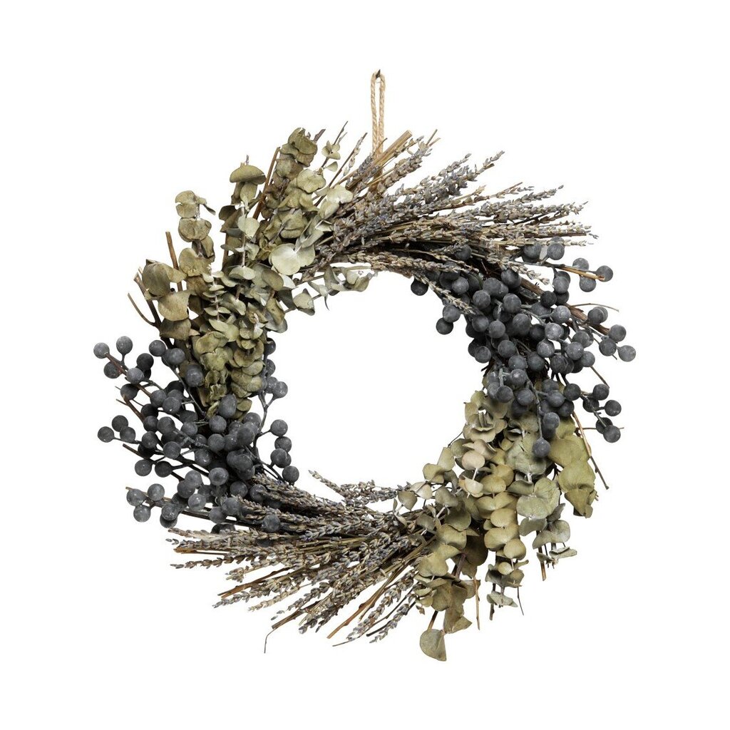 Fleur Kranz mit Eukalyptus Lavendel und Beeren