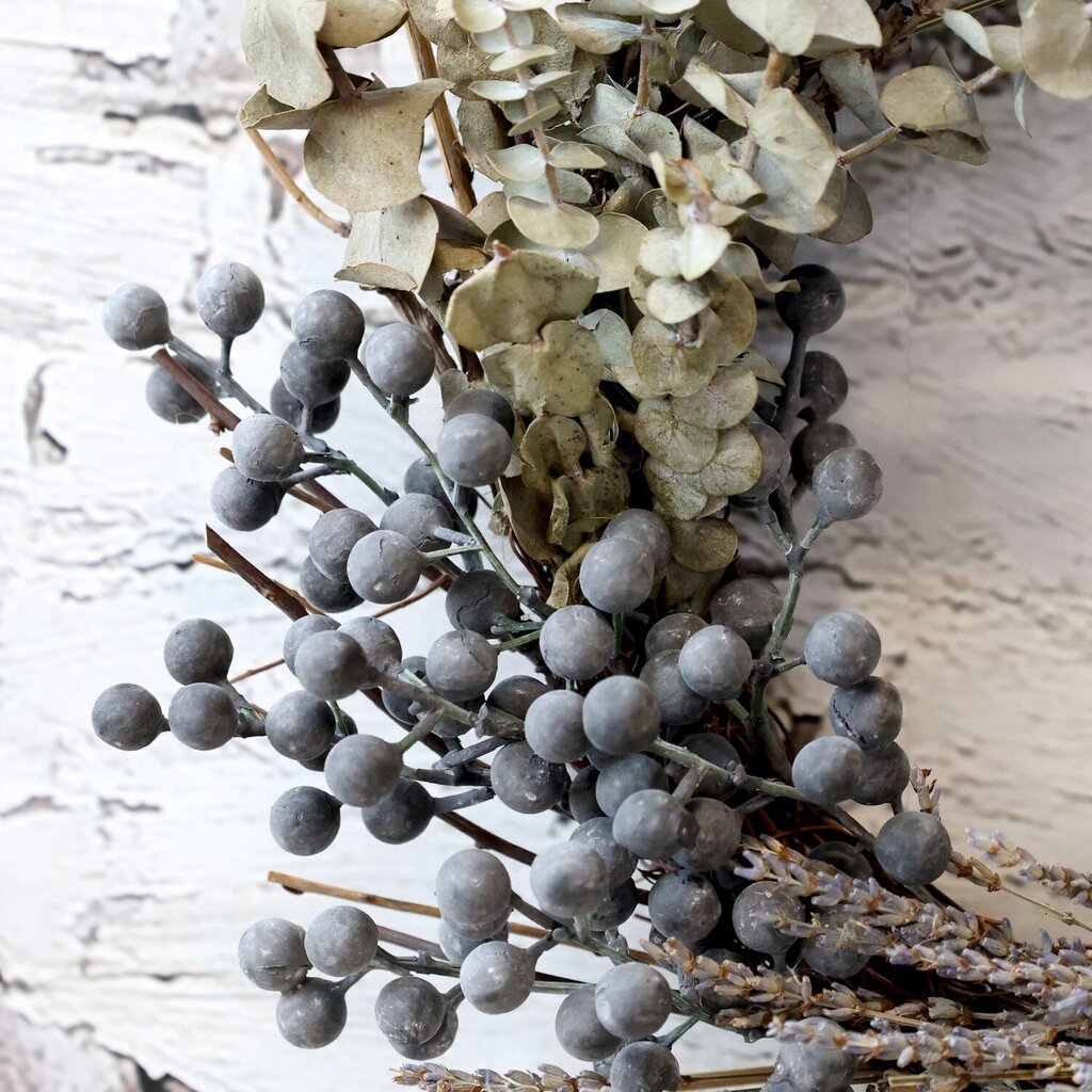 Fleur Kranz mit Eukalyptus Lavendel und Beeren