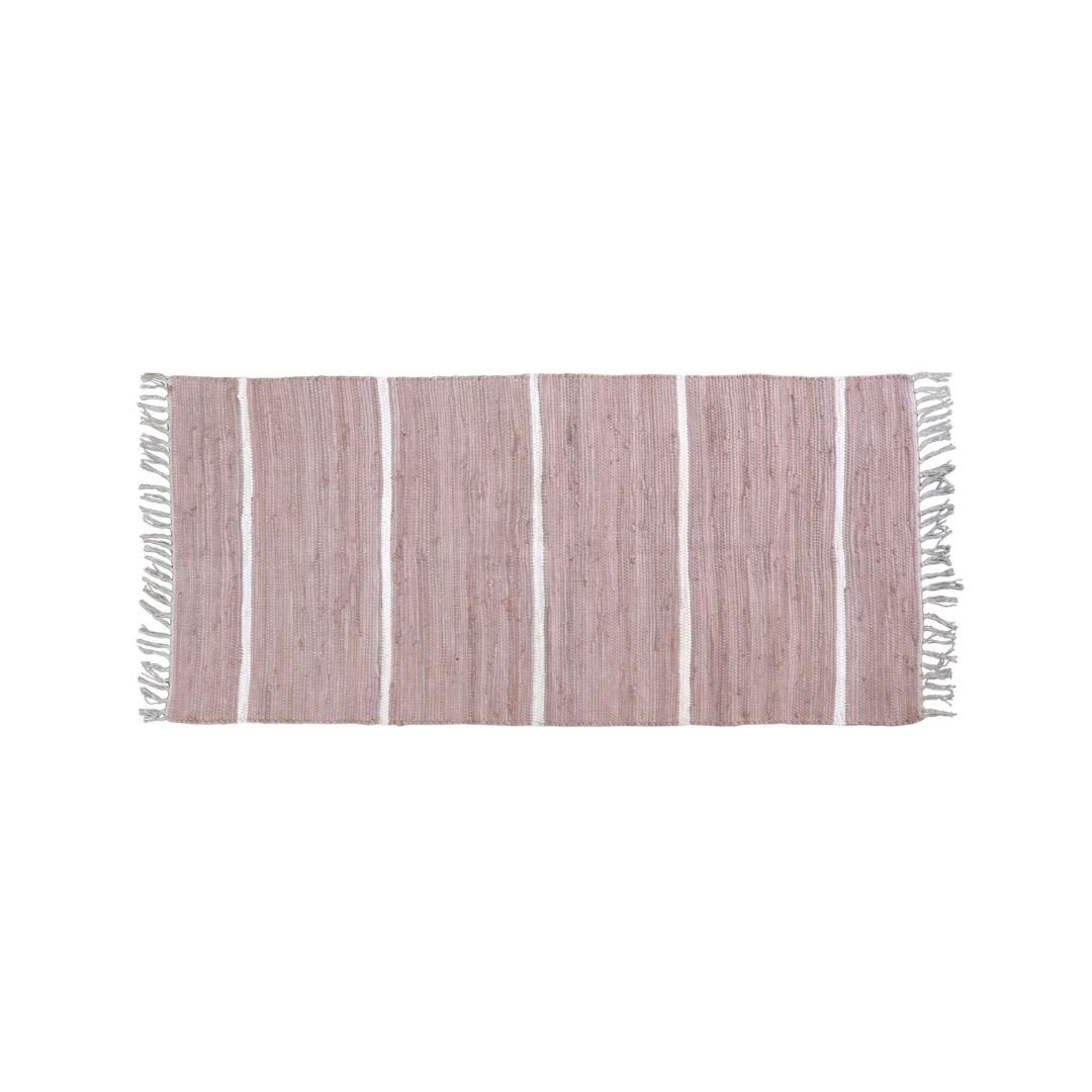 Flickenteppich mit Streifen