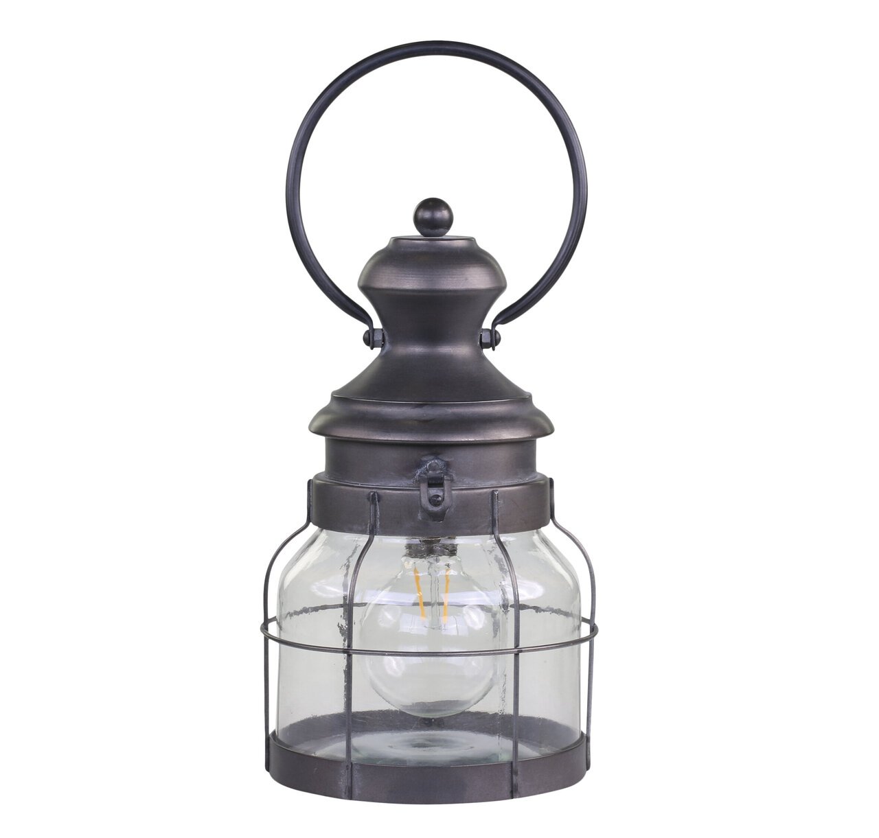 Franz. Stalllaterne mit Timer