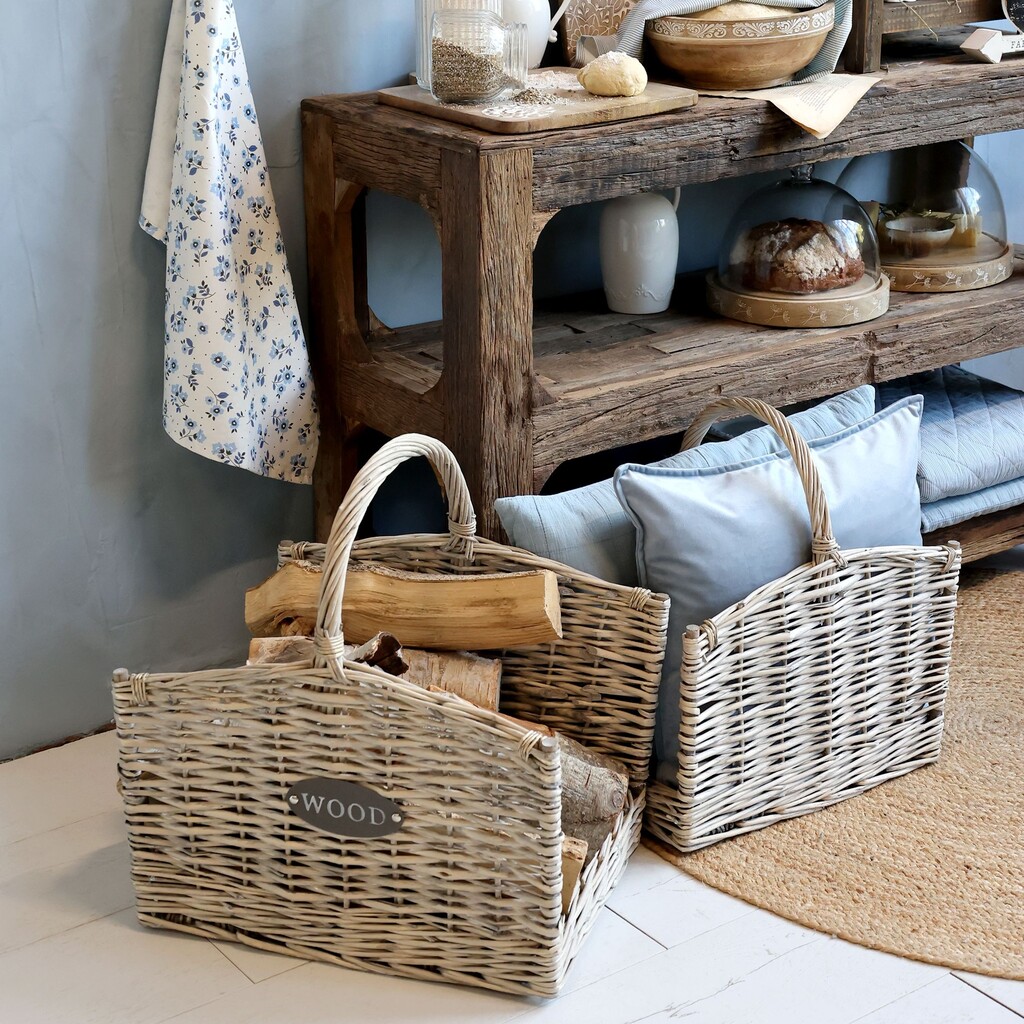 Chic Antique Französischer Körbe mit Henkel im 2er-Set Preview Image