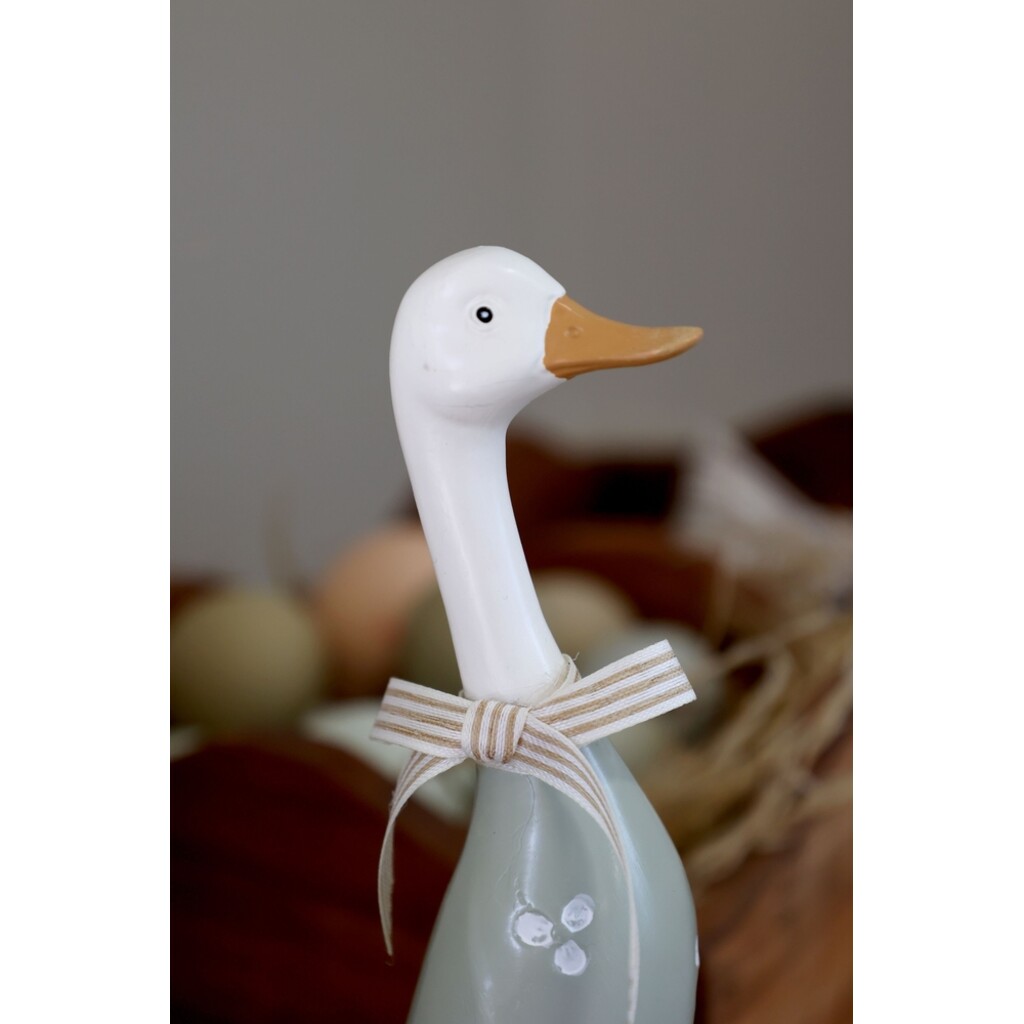 Nostalgisches Gänse Deko 2er Set