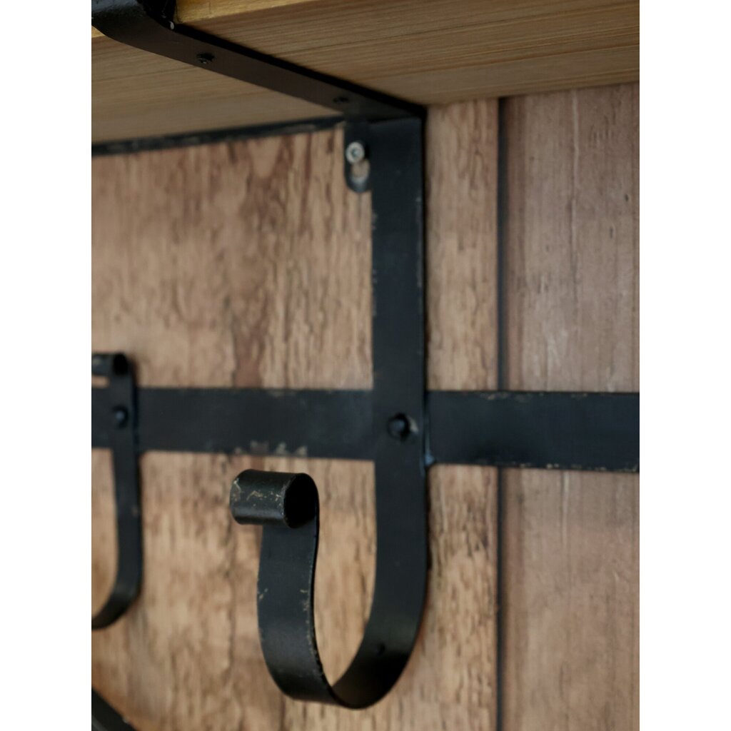 Garderobe, Regalbrett mit 5 Haken