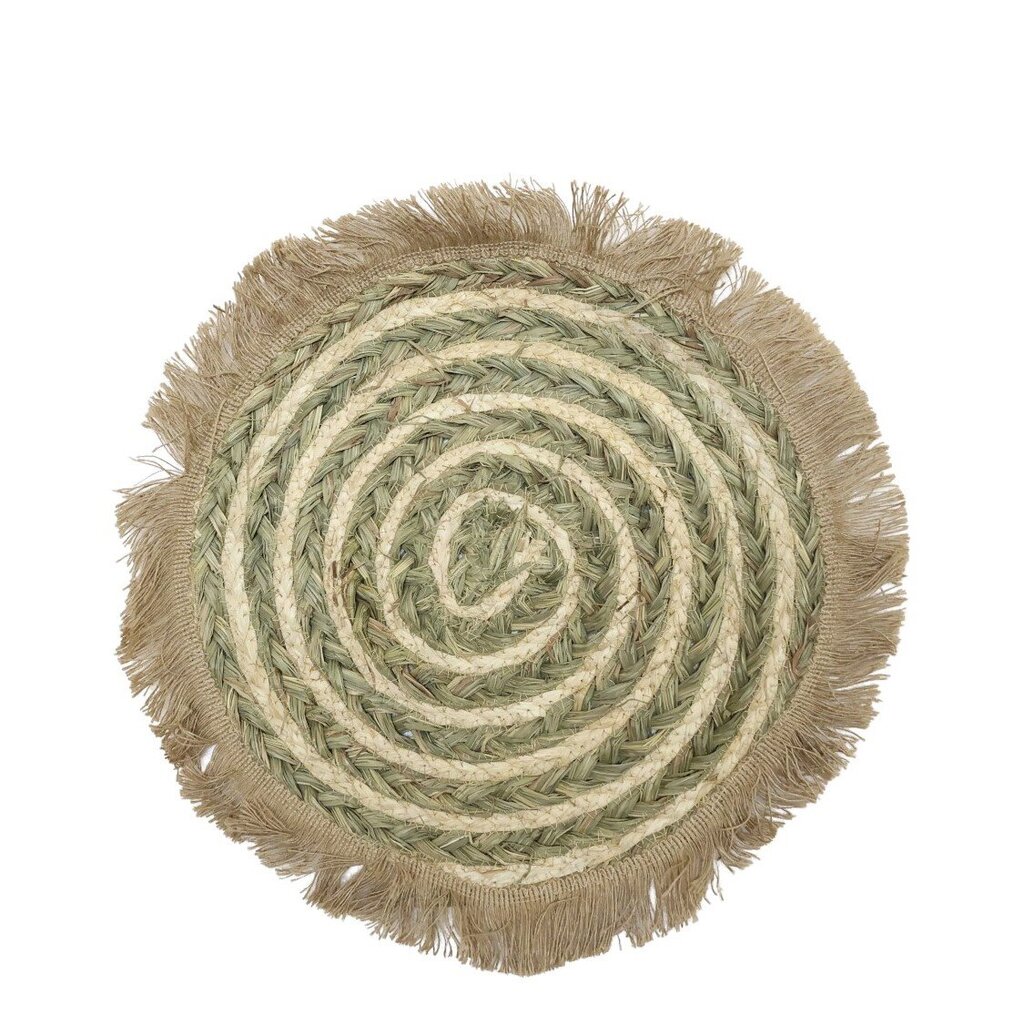 Geflochtene Platzdeckchen aus Pflanzen