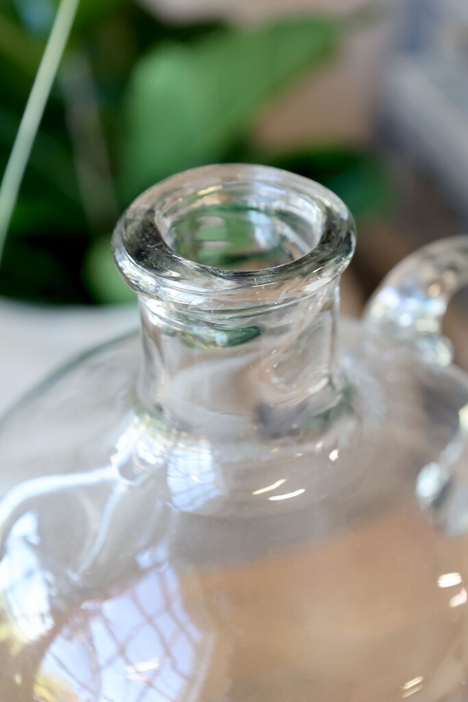 Chic Antique Glas Flasche mit Text Preview Image