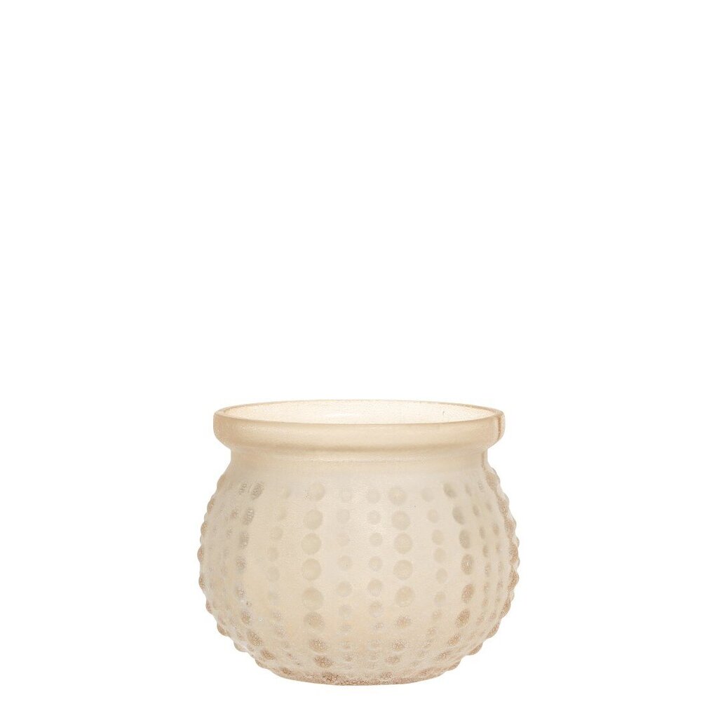 Glas Teelichthalter mit Muster