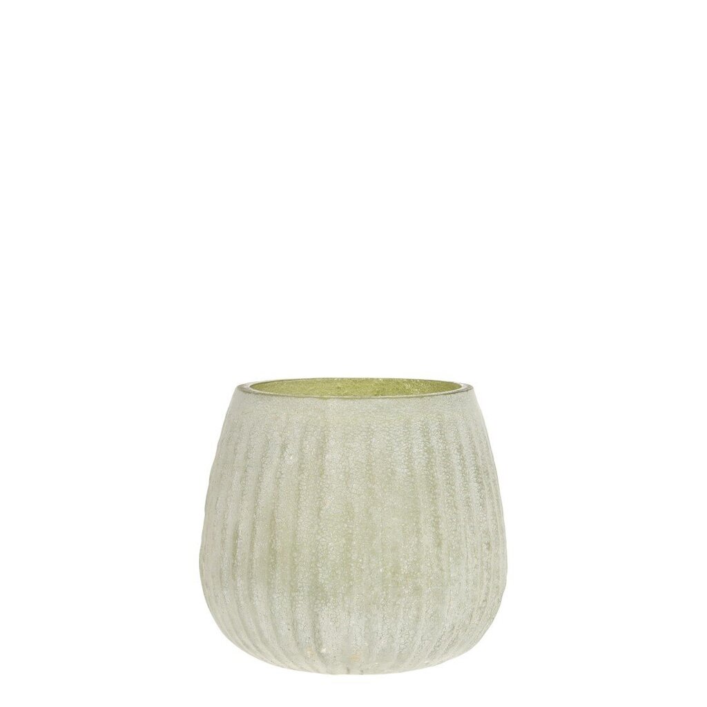 Glas Teelichthalter mit Muster