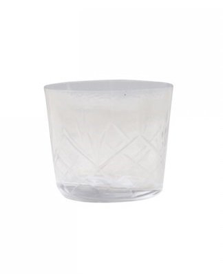 Chic Antique Glas Teelichthalter mit Schliff Preview Image