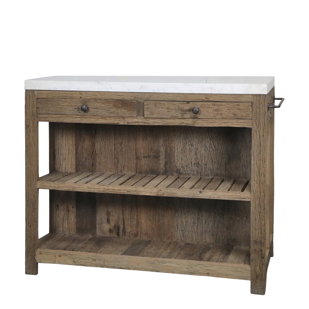 Chic Antique Grimaud Anrichtetisch mit Marmorplatte Preview Image