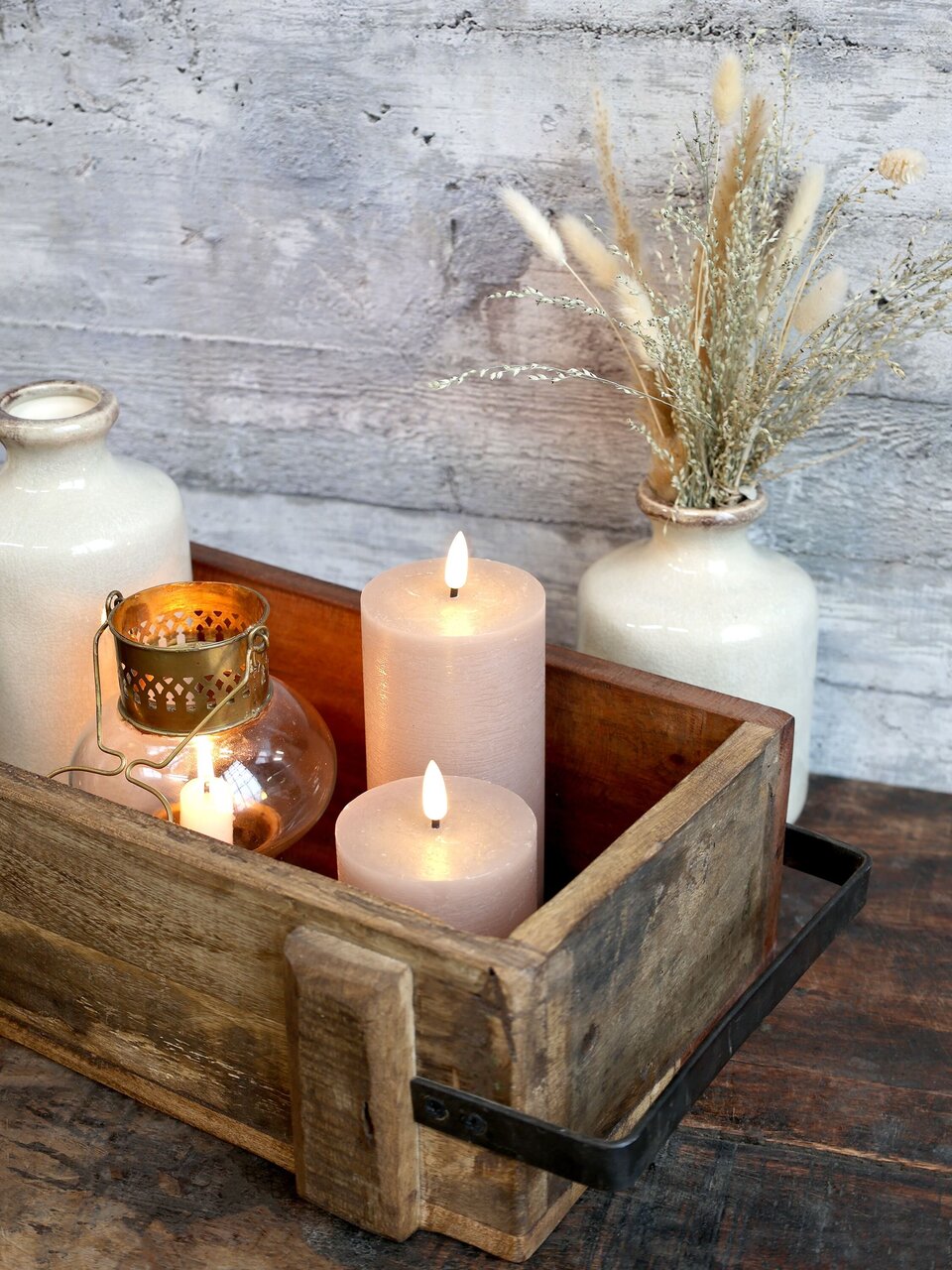 Chic Antique Grimaud Kasten mit Eisenhenkel Preview Image
