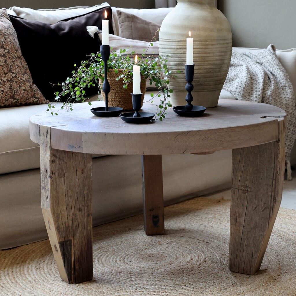 Chic Antique Grimaud Sofa Tisch aus Holz Preview Image