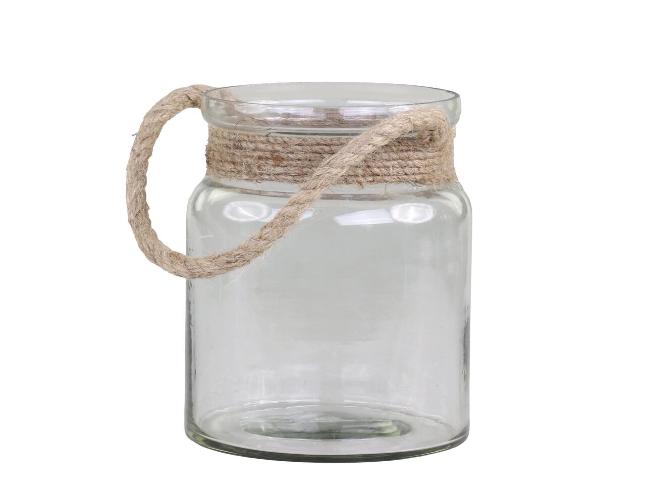 Hurricane Windlicht mit Henkel