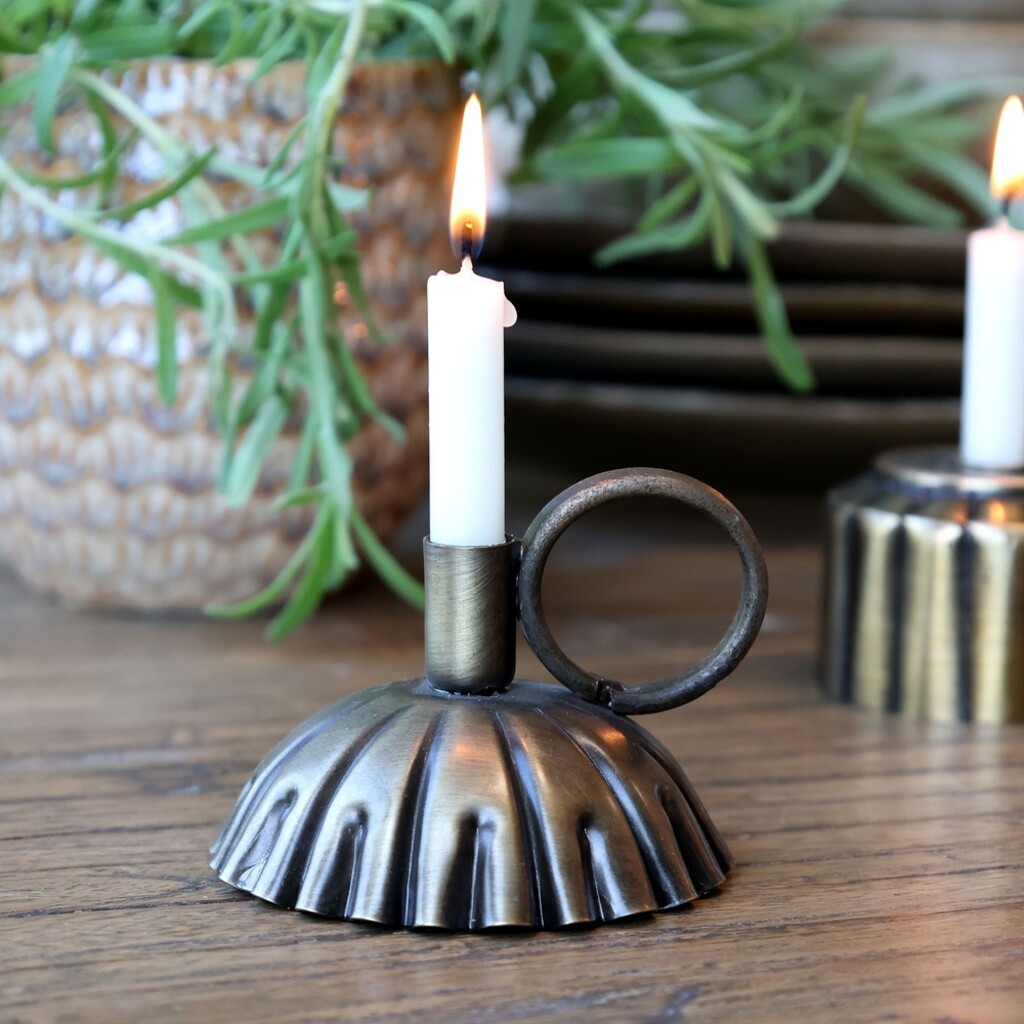 Chic Antique Kammerleuchter für Spitzkerzen online kaufen bei SKANDEKO (Ansicht 2)