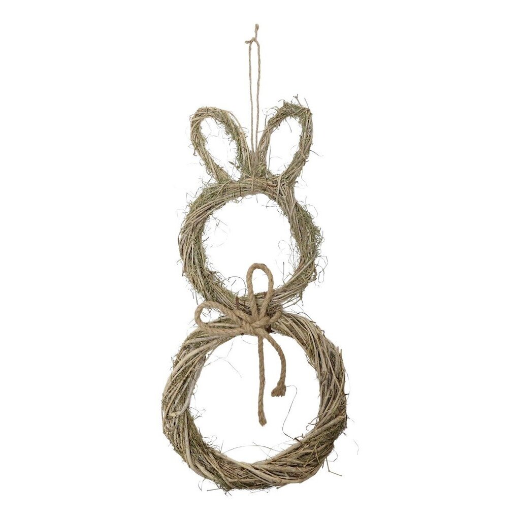 Kaninchen geflochten Wanddeko