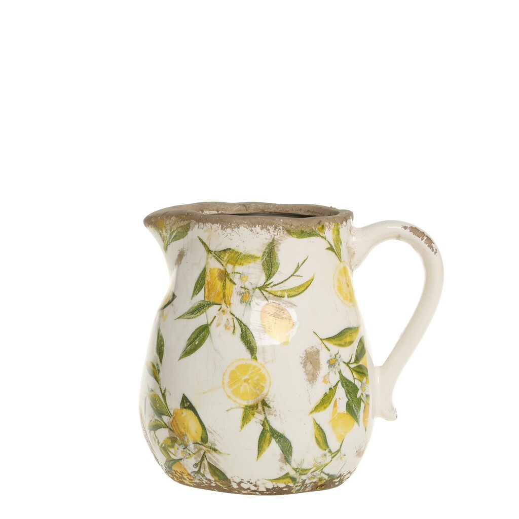 Kanne Limone mit Zitronenmotiv