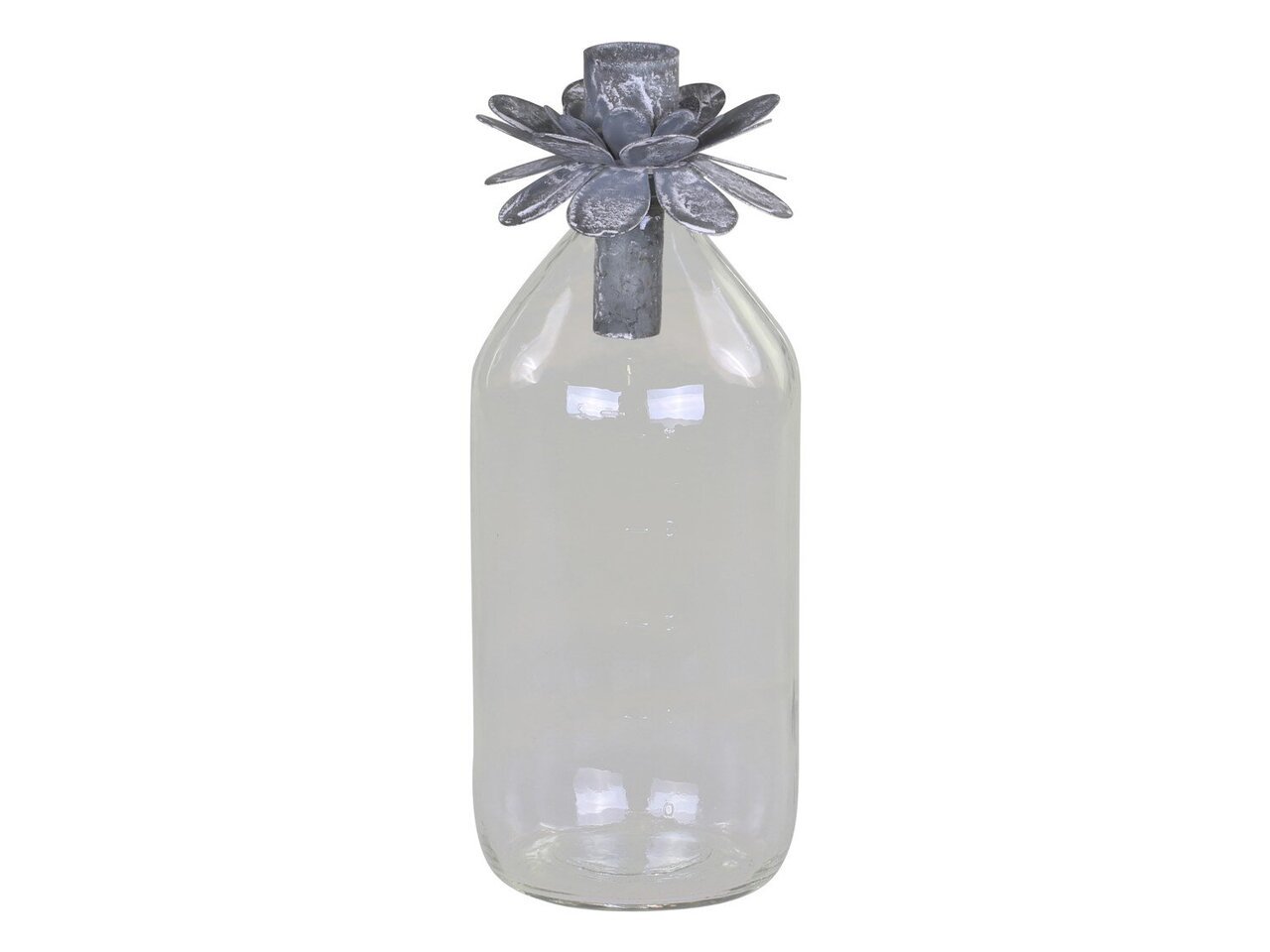 Chic Antique Kerzenhalter Glasflasche für Mini Stabkerzen Preview Image
