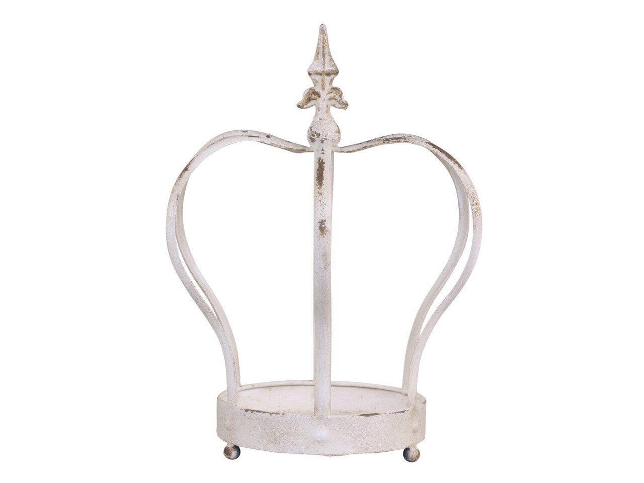 Kerzenhalter Krone auf Füßen