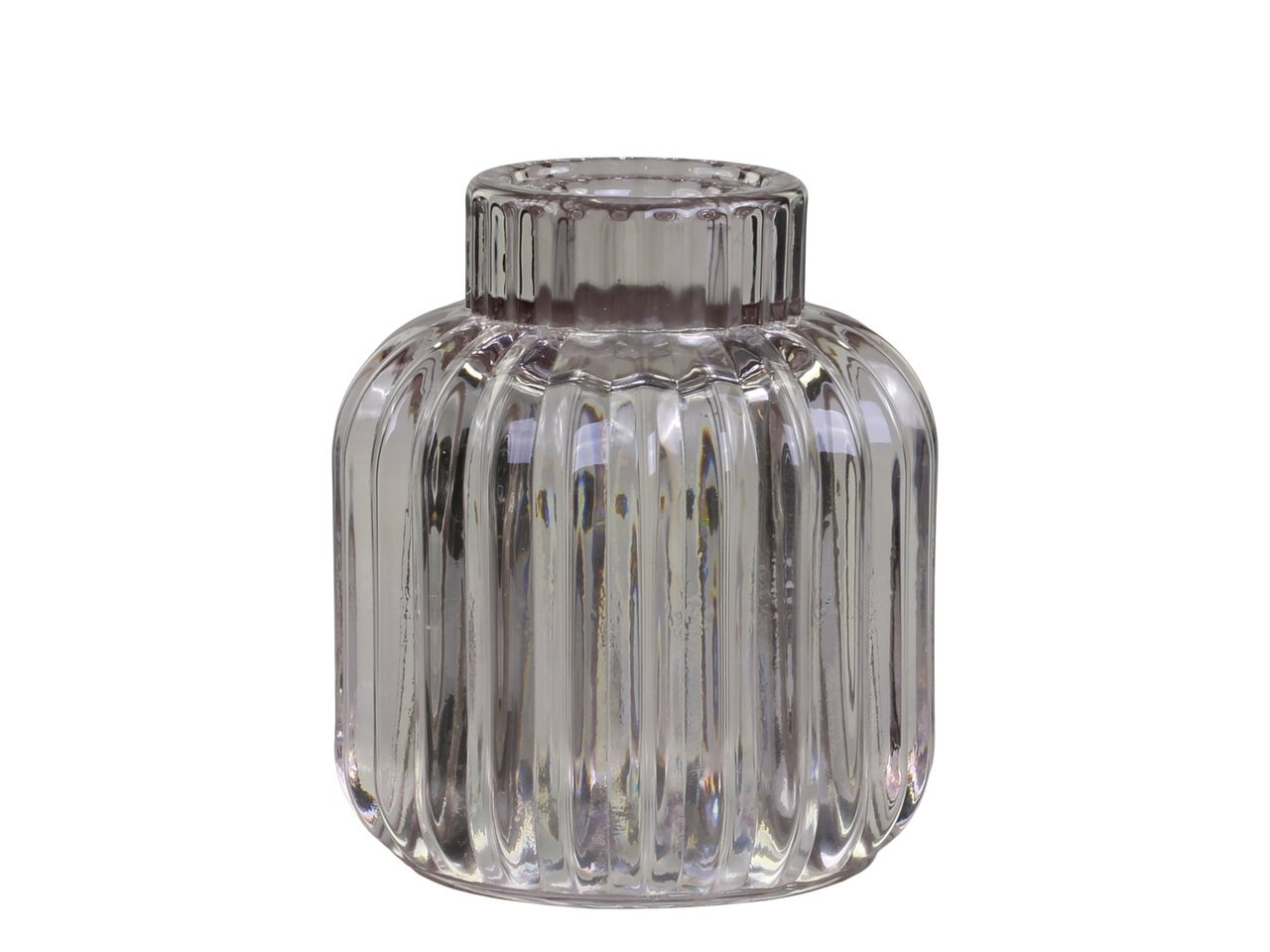 Kerzenhalter mit Rillen