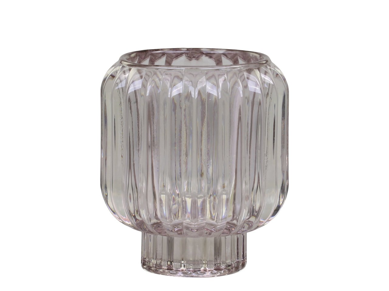 Kerzenhalter mit Rillen