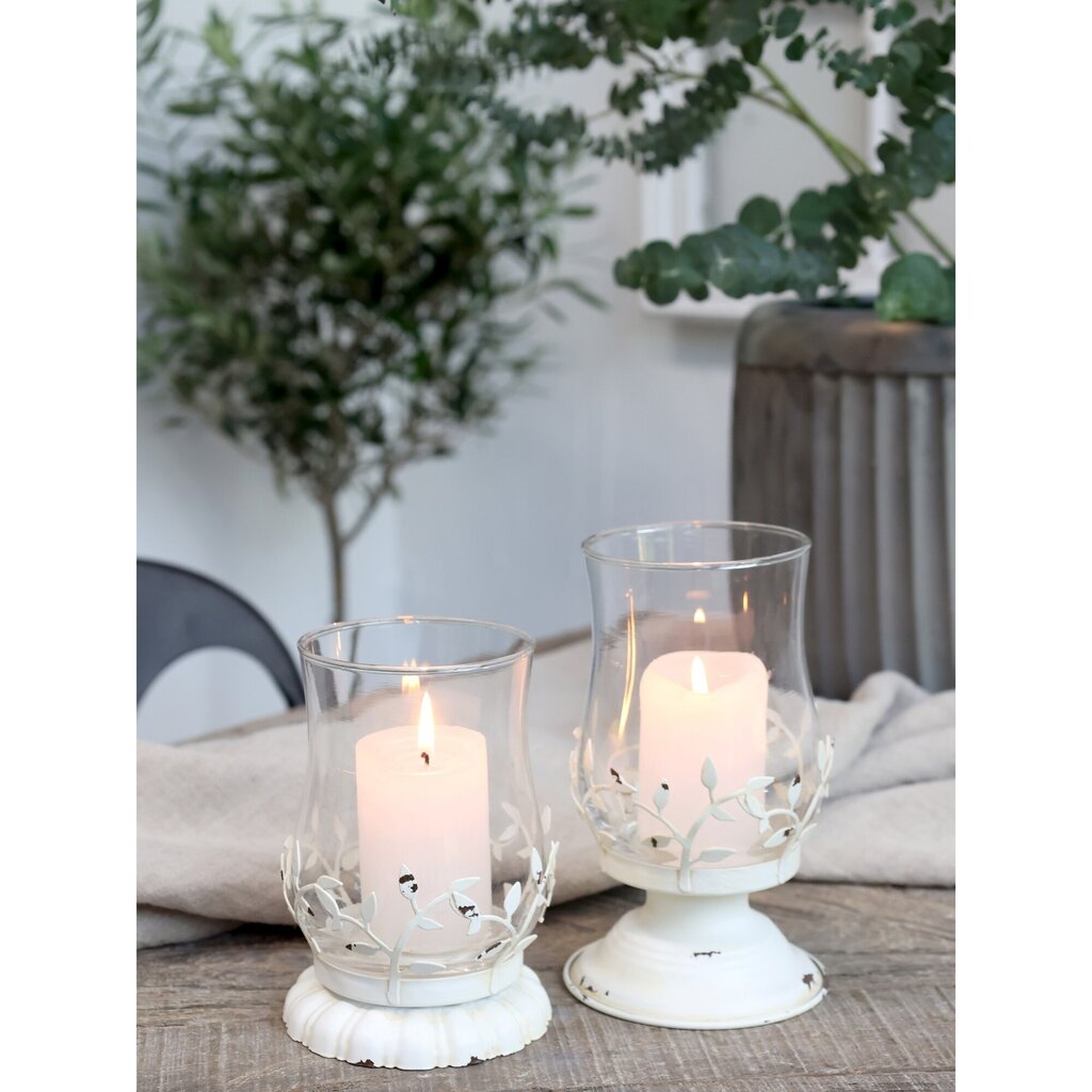 Chic Antique Kerzenständer Windlicht mit Blättern Preview Image