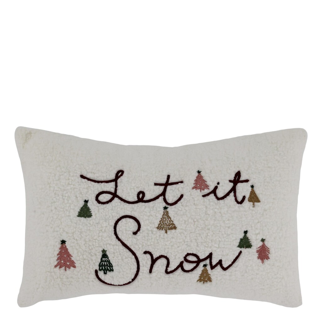 Chic Antique Kissenbezug Let It Snow Preview Image