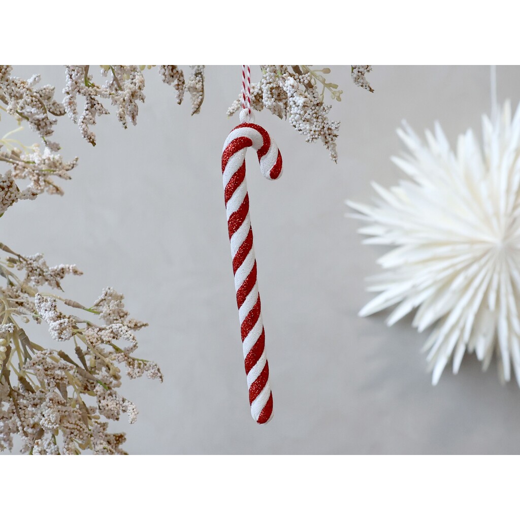 Klassischer Zuckerstangen Aufhänger