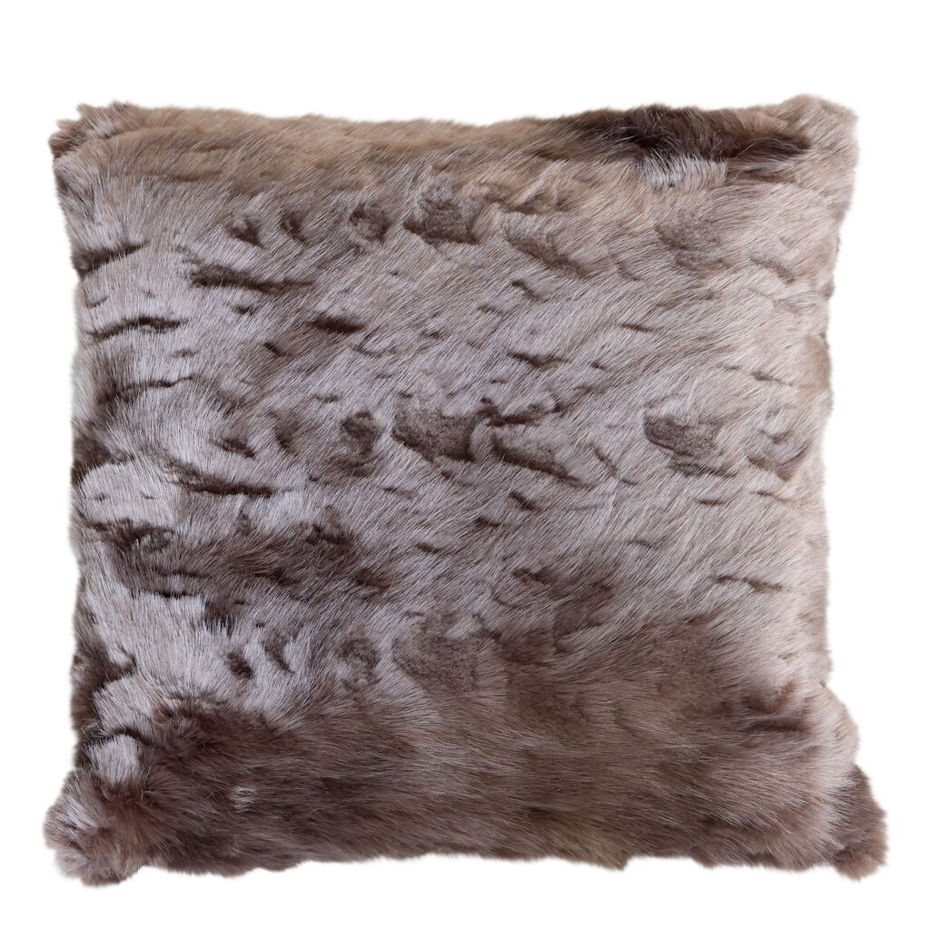 Kuscheliges Kissen aus Pelzimitat