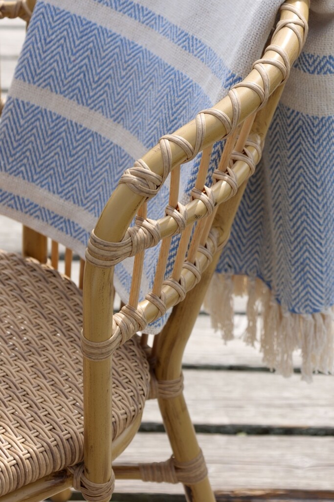 La Rochelle Bistrostuhl aus Rattan