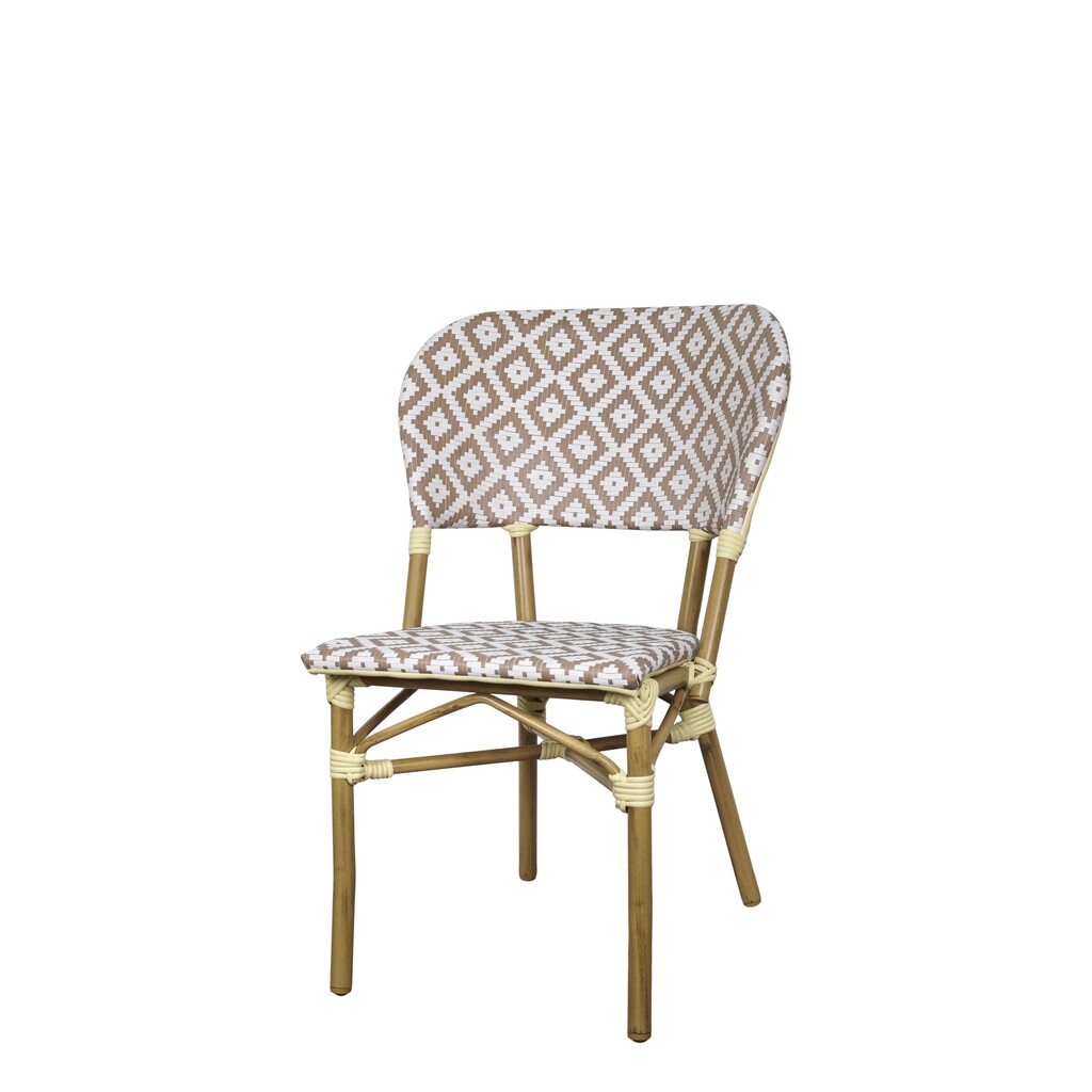 Chic Antique La Rochelle Bistrostuhl Geflochten | Skandinavische Gartenmöbel online kaufen bei SKANDEKO