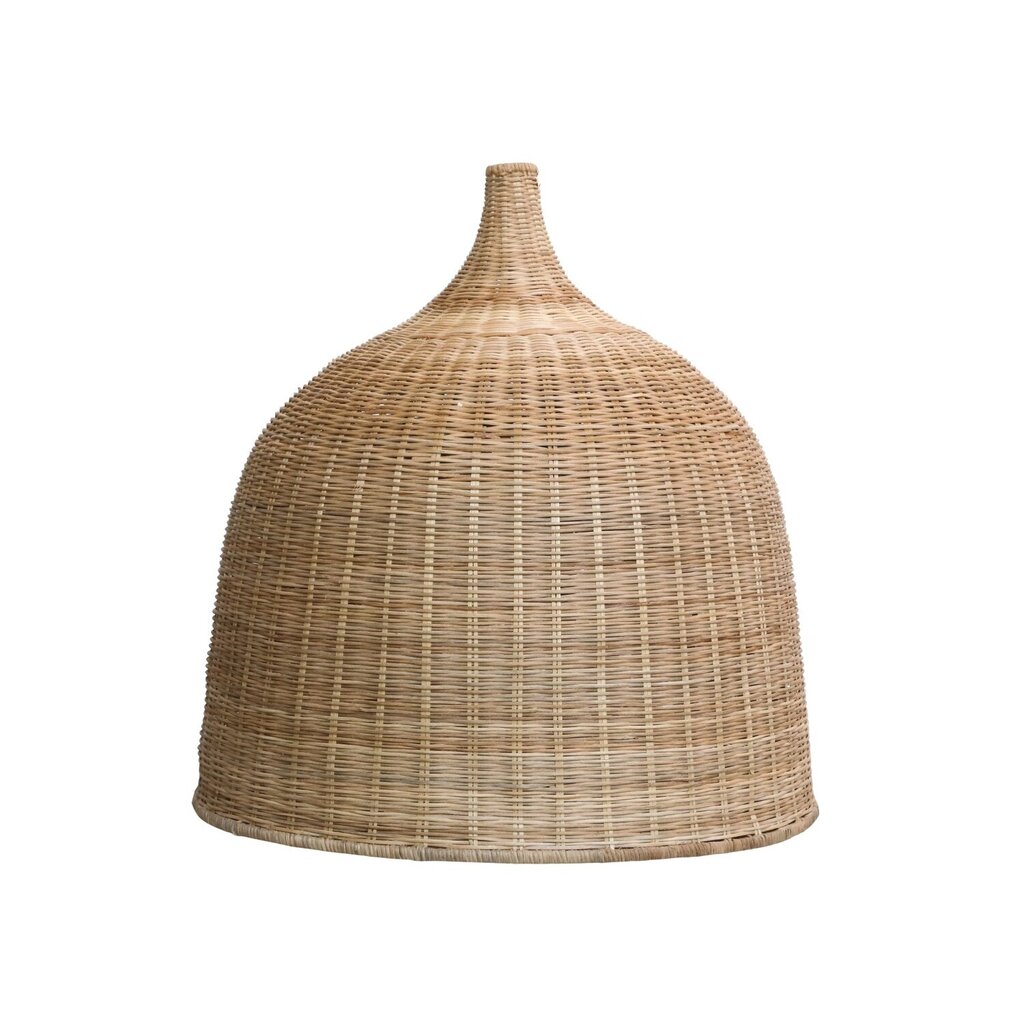 Hängelampe aus Rattan mit Kabel