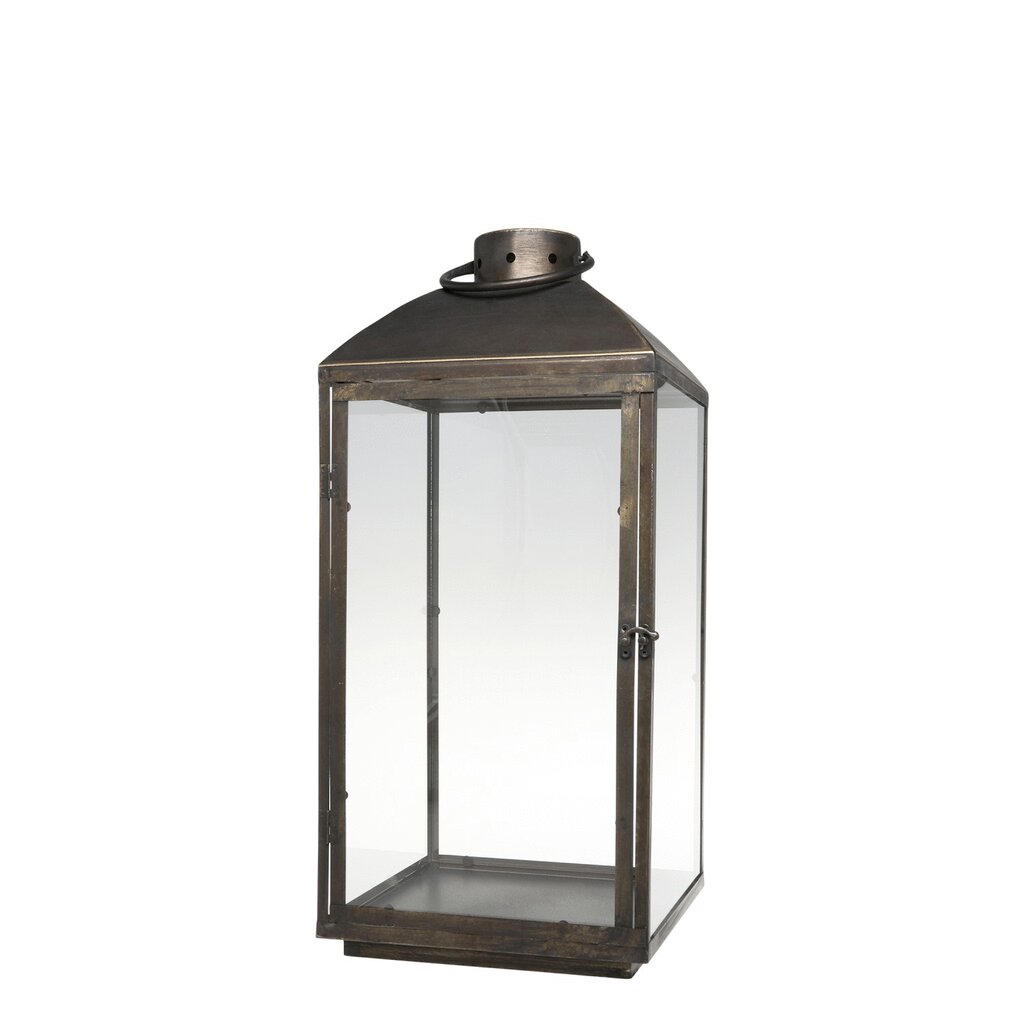 Laterne Antik Messing in 2 Größen