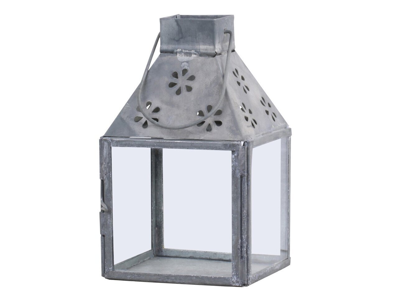 Laterne mit Blumen Muster