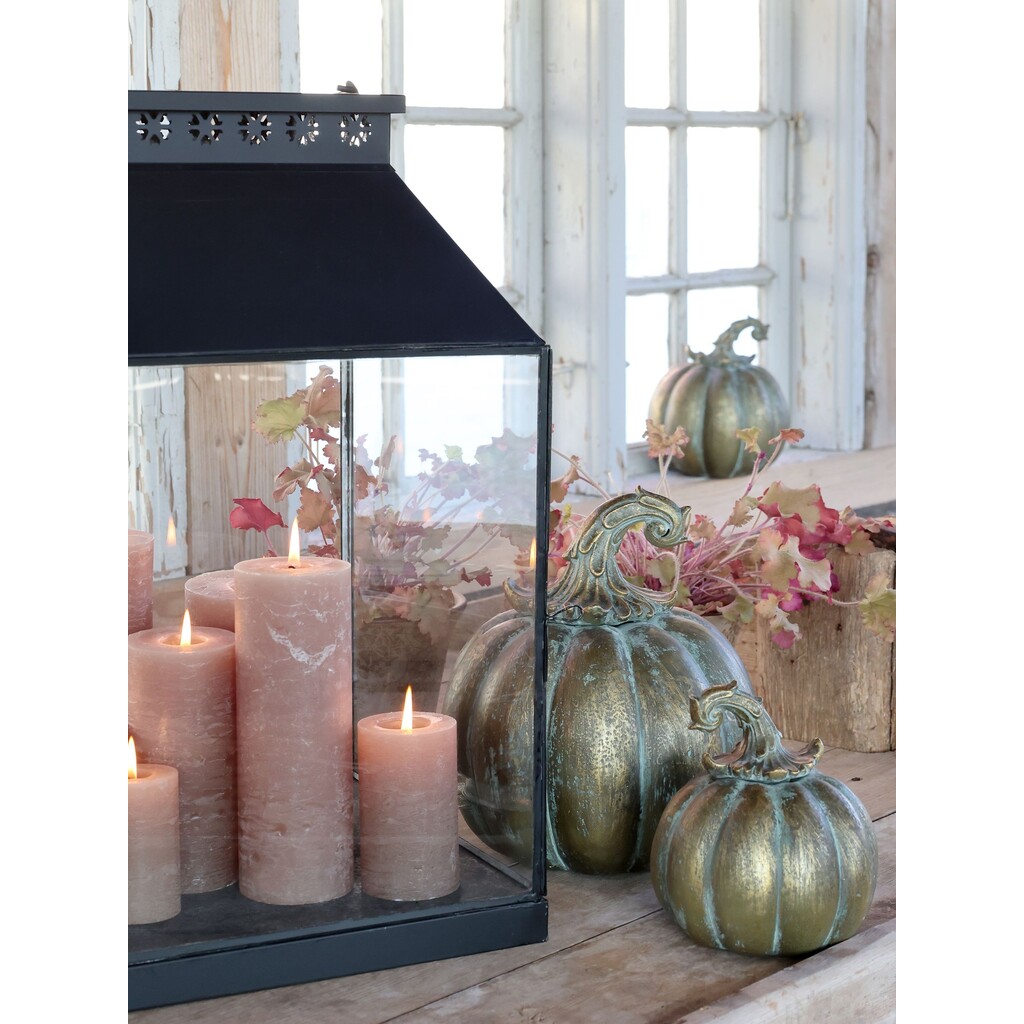 Laterne XXL mit Muster