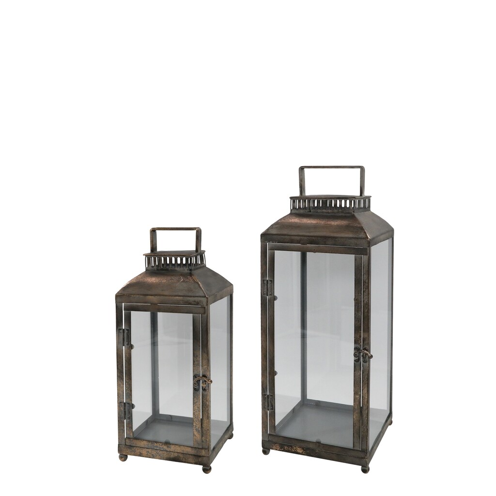 Chic Antique Laternen mit Rillen 2er-Set Preview Image