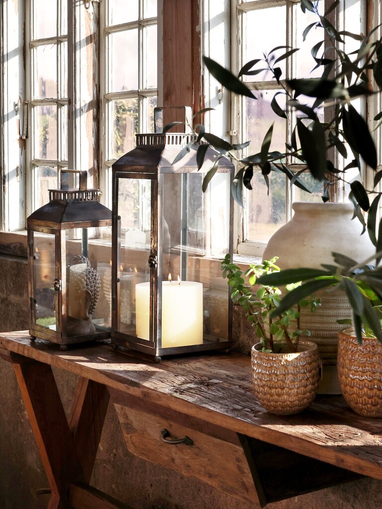 Chic Antique Laternen mit Rillen 2er-Set Preview Image