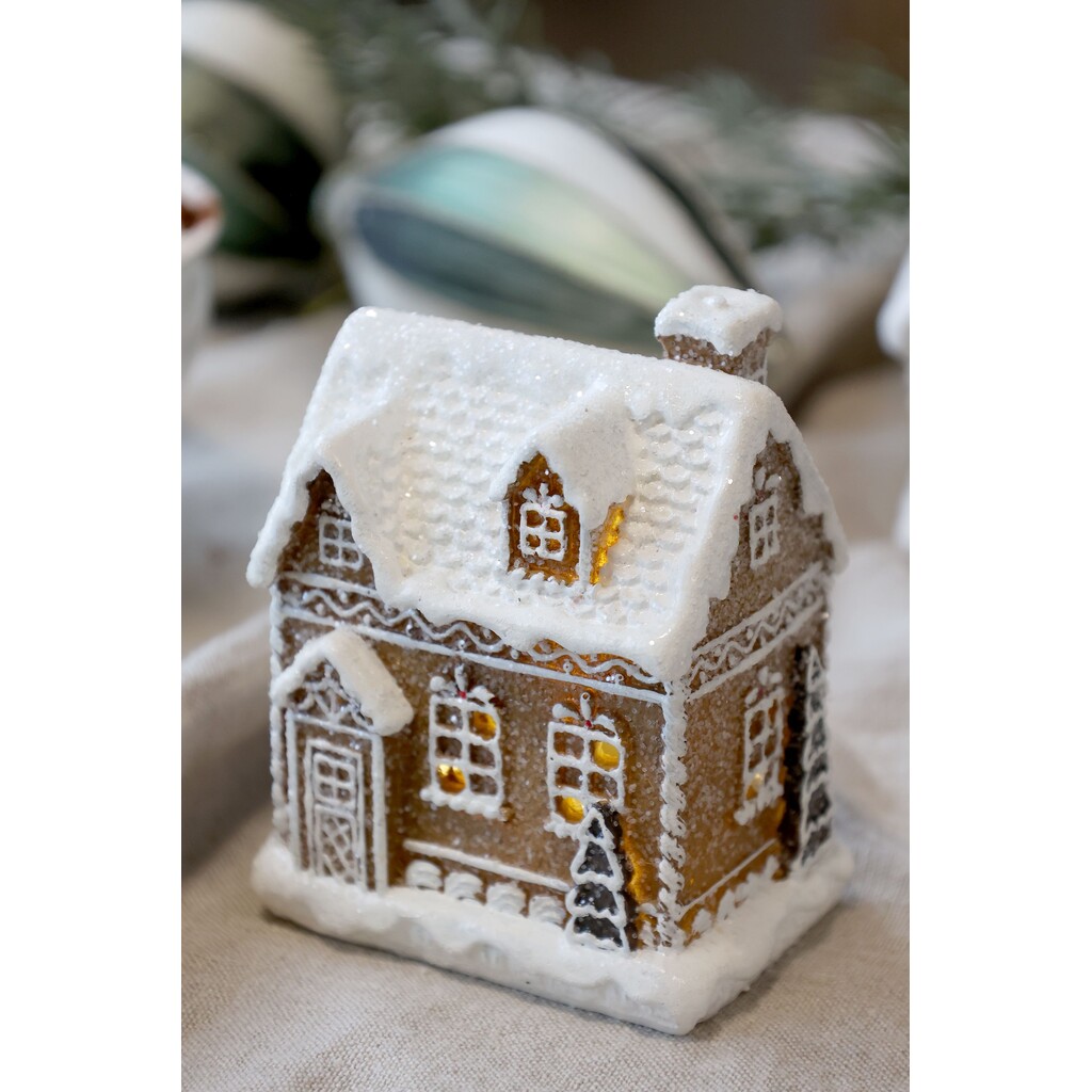 LED Häuschen, Noël Lebkuchenhaus