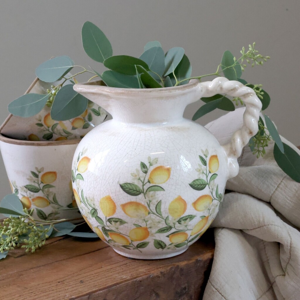 Chic Antique Limone Blossom Kanne